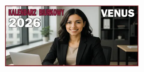 KALENDARZ STOJĄCY POZIOMY B5 VENUS BESKIDY