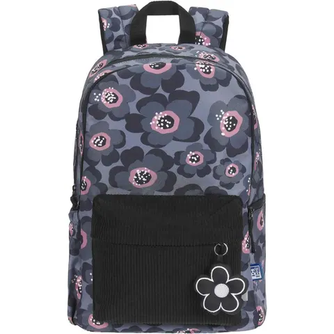 Plecak szkolny OXFORD BLOOM szary 400196445