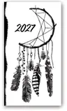 KALENDARZ NOTESOWY 80X150 11TS-07 SOFT KSIĘŻYC LUCRUM