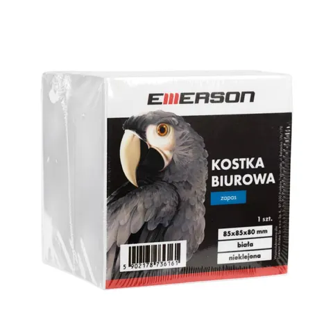 NOTES KOSTKA 85X85X80MM NIEKLEJONA BIAŁA arbuzkostkabia18 EMERSON
