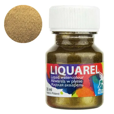 Akwarela w płynie Liquarel Złoto