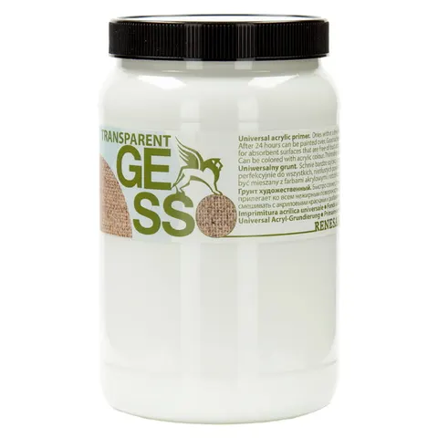 Grunt Gesso transparentne Renesans - 500 ml
