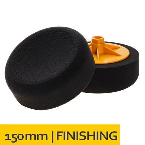 Gąbka polerska PLUS M14 150x50mm Czarna Nat PPHG2110150