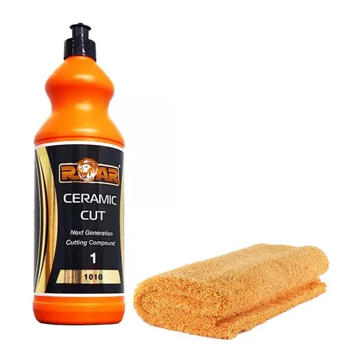 Pasta polerska 1010 Roar Ceramic Cut 1 kg Roar 1010-10 + ściereczka z mikrofibry