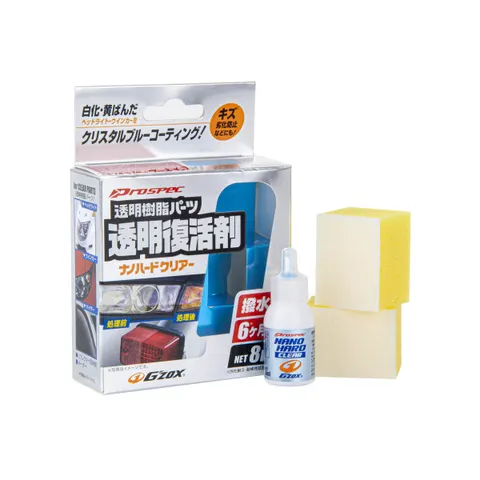 Preparat do regeneracji elementów z transparentnego plastiku Nano Hard Clear 8 ml Soft99 03144