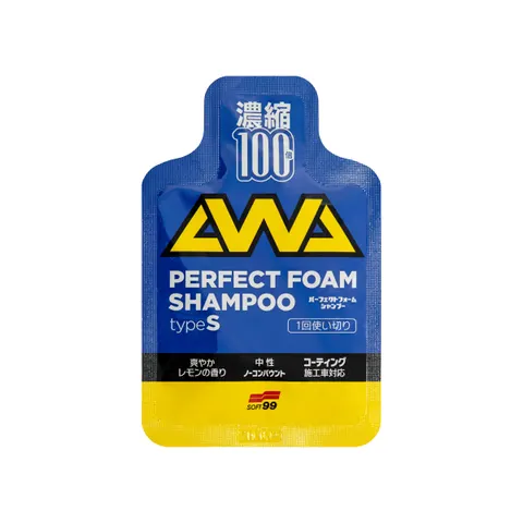 Szampon samochodowy w saszetce Perfect Foam Shampoo Type S Soft99 04943-1