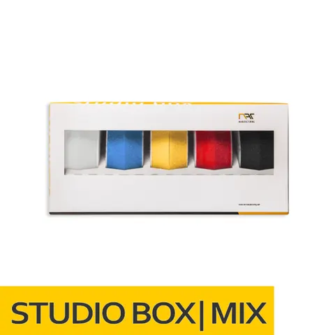 Zestaw padów polerskich Studio Box Slash DA Mix 135mm NAT