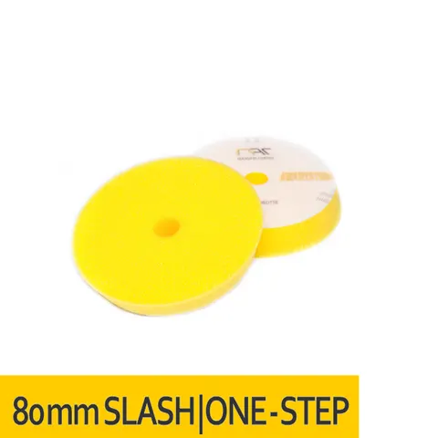 Gąbka polerska SLASH 93x78x25 mm Żółta Nat PVLY1014093
