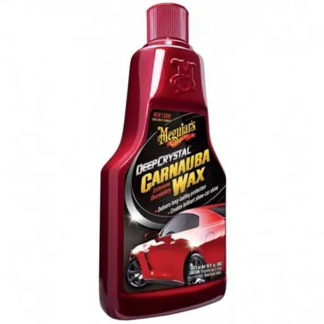 Wosk samochodowy w mleczku Meguiar's Deep Crystal Step 3 Carnauba Wax 473 ml A2216