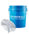 Fireball Wiadro 18 l w kolorze niebieskim + Separator