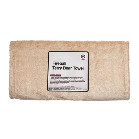 Fireball Terry Bear Buffing Towel 40 x 80 cm - gruba mikrofibra