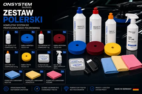 Kompletny system polerski ONSYSTEM - zestaw startowy