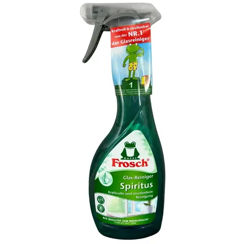 Frosch Glas-Reiniger Spiritus 500 ml – płyn do szyb