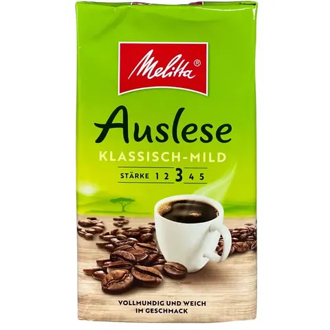 Kawa mielona Melitta Auslese Klassisch-Mild 500 g
