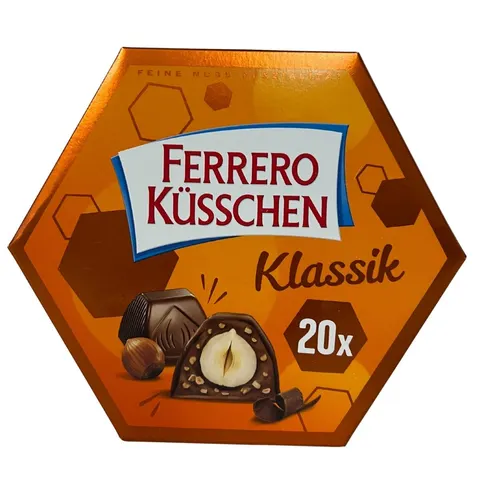 Ferrero Küsschen Klassik – Niemieckie praliny z orzechem laskowym