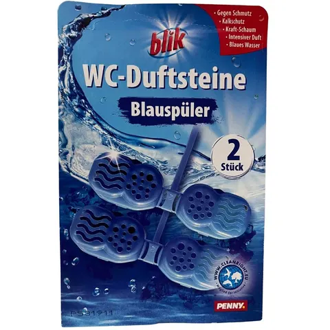 blik WC-Duftsteine Blauspüler 2×48 g – kostki do WC barwiące