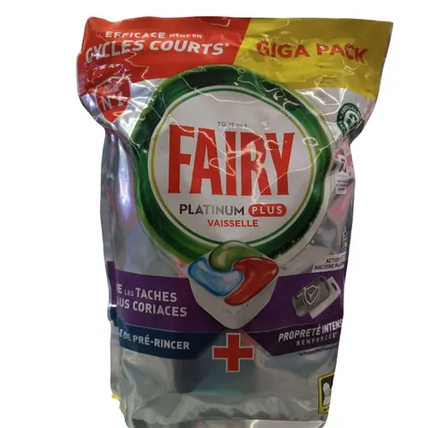 Fairy Platinum Plus All in One GIGA PACK – 71 kapsułki do zmywarek
