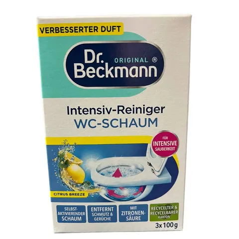 Dr. Beckmann wc-schaum citrus 3 x 100 g