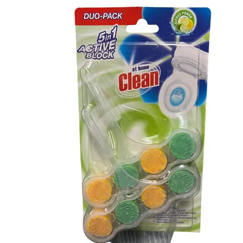 At Home Clean Active Block 5w1 zawieszka do wc Duo-Pack 2x45g