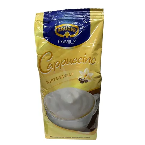 Krüger Family Cappuccino White Vanille 500 g - kawa cappuccino