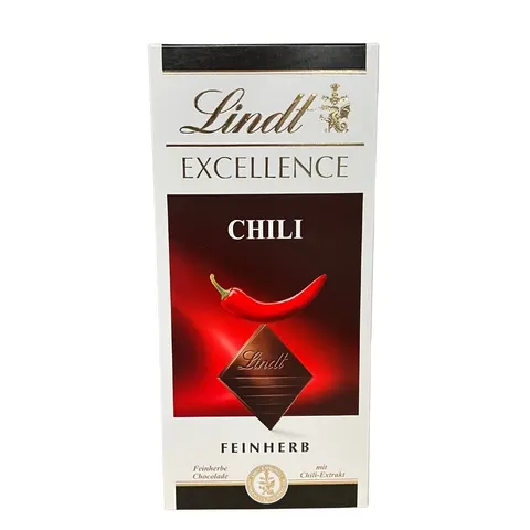 Lindt Excellence Chili – czekolada gorzka z chili 100 g