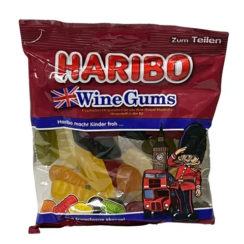 HARIBO Wine Gums 175 g – klasyczne żelki owocowe