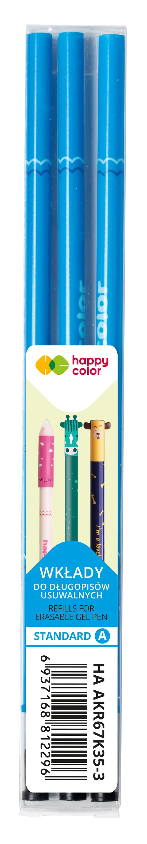 Wkład do długopisu wymazywalnego Happy Color Standard A
