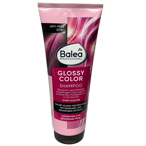 Balea Professional Glossy szamon do wł.farbowanych 250 ml