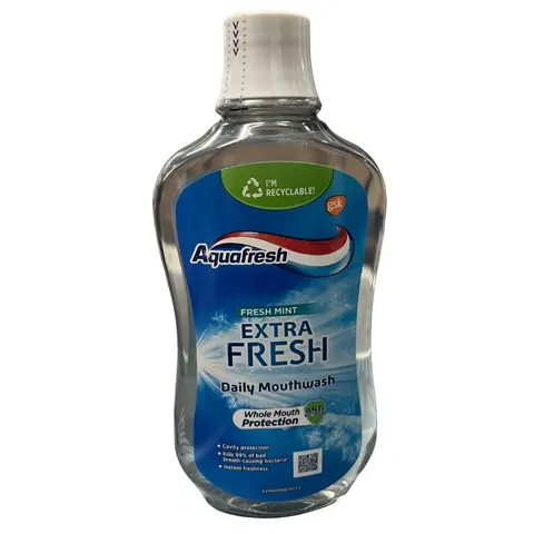 Aquafresh fresh mint 500 ml — płyn do płukania jamy ustnej