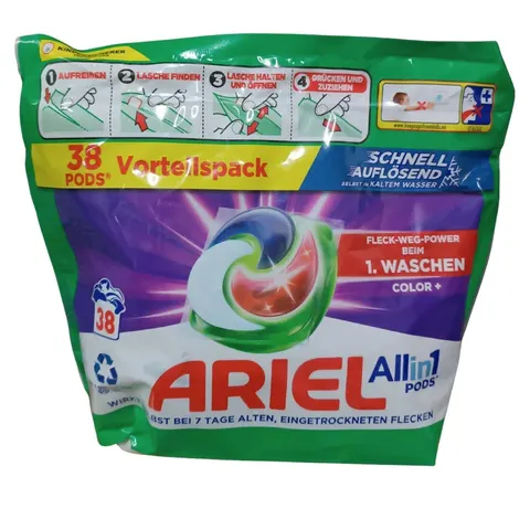 Ariel kapsułki do prania kolorów 38 szt.