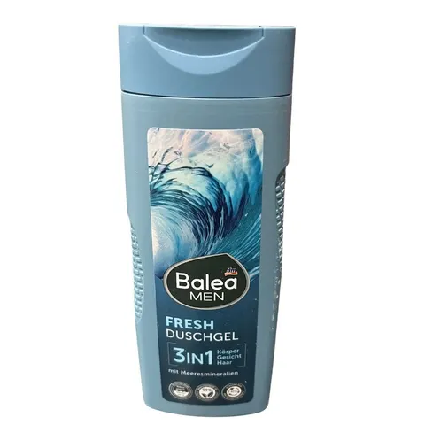 Balea men fresh żel pod prysznic 3w1 ciało twarz włosy 300 ml