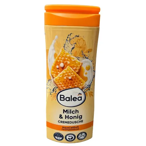 Balea Milch & Honig kremowy żel pod prysznic 300 ml