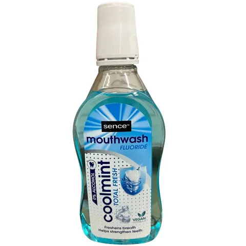 Sence płyn do płukania jamy ustnej 500 ml Coolmint Fluoride