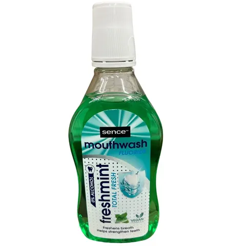 Sence płyn do płukania jamy ustnej 500 ml Freshmint Fluoride