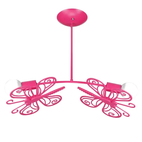Lampa wisząca MOTYLEK 2 czerwony LP-14030/2P Light Prestige