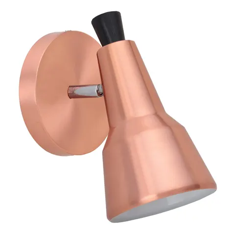 Kinkiet Auletta w miedzianym kolorze na E14 LP-507/1W Light Prestige
