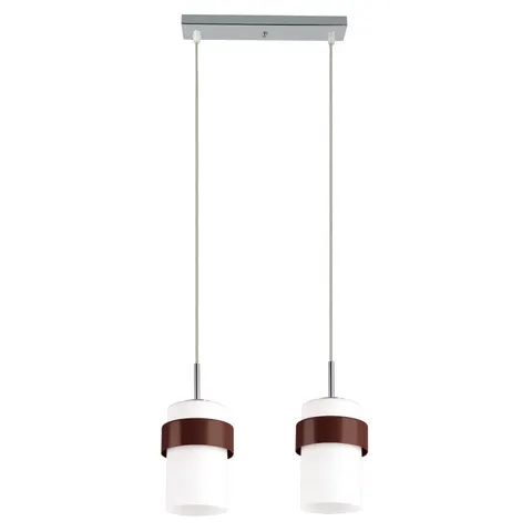 Lampa wisząca MIELE 2 brąz LP-866/2P Light Prestige