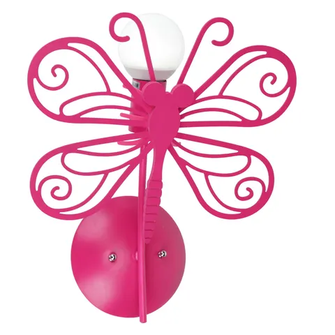 Kinkiet MOTYLEK czerwony LP-14030/1W Light Prestige
