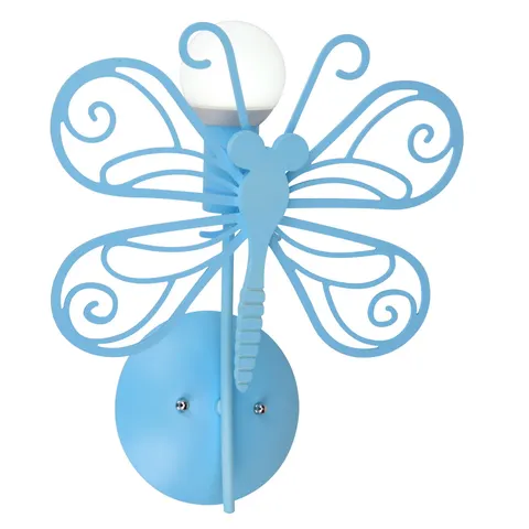 Kinkiet MOTYLEK niebieski LP-14031/1W Light Prestige