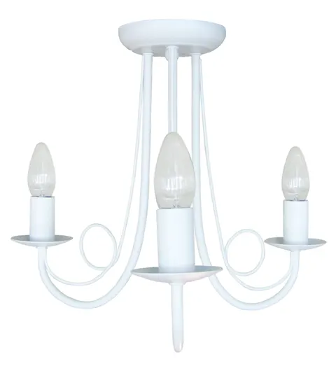 Lampa wisząca PERŁA 3 biała LP-020/3P white Light Prestige