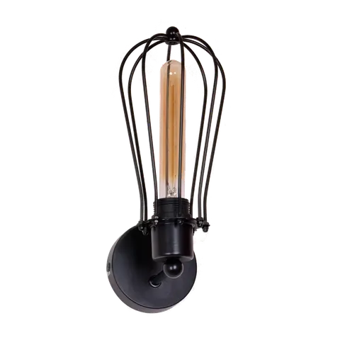 Kinkiet Pineto czarny LP-1134/1W Light Prestige