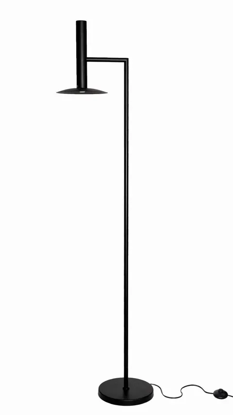 Lampa podłogowa HAT czarna LP-1661/1F BK Light Prestige