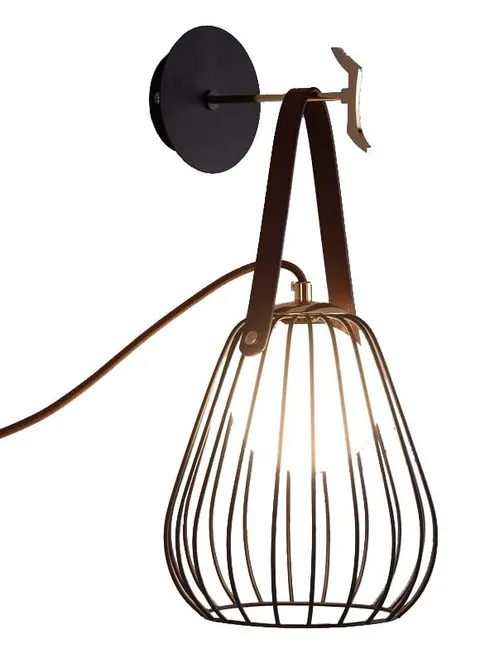 Kinkiet Bacoli czarny LP-1212/1W BK Light Prestige