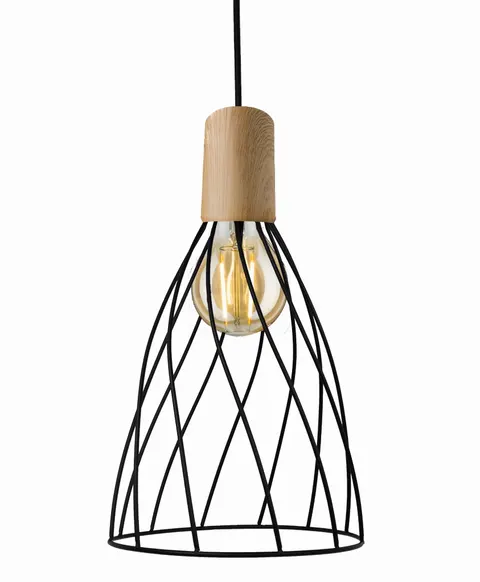 Lampa wisząca Moderno długa czarna LP-1221/1P Light Prestige