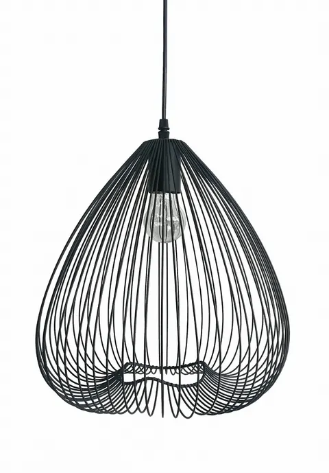 Lampa wisząca Frusta duża czarna LP-127/1P Light Prestige