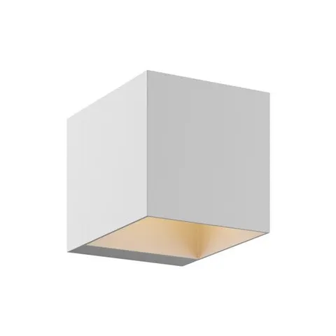 Kinkiet ścienny ALASKA w formie białej kostki z gwintem G9 LP-104/1W WH Light Prestige
