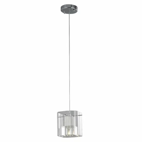 Lampa wisząca Blask 1 srebrny/ transparentny LP-PD-3036-1 T Light Prestige