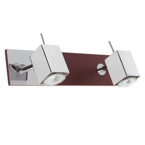 Kinkiet Casablanca 2 LP-3583/2W srebrny/ brązowy Light Prestige