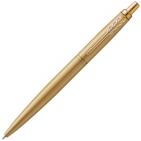 Długopis olejowy automatyczny PARKER JOTTER Monochrome Gold kol. obudowy złoty wkład niebieski pudełko ozdobne 2122754 + GRAWER