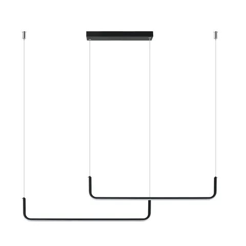 Lampa wisząca MALAWI LED do salonu nad stół poprzeczne poprzeczki LP-1015/2P basic Light Prestige